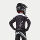 Tricou Moto Enduro/MX Copii Racer Hana Black/White 24