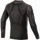 Tricou Moto Protectie Ride Tech 2 Summer Long Sleeve Black/Red