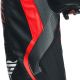 Combinezon Moto Piele Audax D/Zip 1PC Perf. Black/Red/Fluo/Anthracite 25