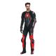 Combinezon Moto Piele Audax D/Zip 1PC Perf. Black/Red/Fluo/Anthracite 25