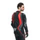 Combinezon Moto Piele Audax D/Zip 1PC Perf. Black/Red/Fluo/Anthracite 25