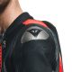Combinezon Moto Piele Audax D/Zip 1PC Perf. Black/Red/Fluo/Anthracite 25
