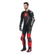 Combinezon Moto Piele Audax D/Zip 1PC Perf. Black/Red/Fluo/Anthracite 25
