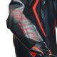 Combinezon Moto Piele Audax D/Zip 1PC Perf. Black/Red/Fluo/Anthracite 25
