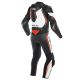 Combinezon Moto Piele Misano 2 D-Air Perforated 1Pc Black/White/Fluo-Red 23
