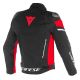 Geaca Moto Textila Racing 3 D-Dry Black/Black/Red 23