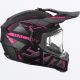 Casca Moto Enduro/Snow Clutch X Evo With E Shield Electric Pink 