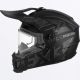Casca Moto Enduro/Snow Clutch X Evo With E Shield Stealth Black 