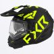 Casca Snowmobil/ATV Torque X Team Black/HiVis Viziera Incalzita 23 