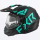 Casca Snowmobil/ATV Torque X Team Black/Mint Viziera Incalzita 23 