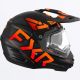 Casca Snowmobil/ATV Torque X Team Black/Orange Viziera Incalzita 23 