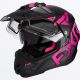 Casca Snowmobil/ATV Torque X Team Black/Pink Viziera Incalzita 23 