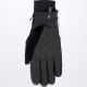 Manusi Snow Pro-Tec Leather Black 2021 