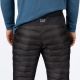Pantaloni Mid Layer Podium Hybrid Quilted Black 24