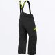 Pantaloni Snowmobil Youth Insulated Clutch Black/HiVis 23