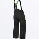 Pantaloni Snowmobil Youth Insulated Clutch Black/Lime 23