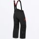 Pantaloni Snowmobil Youth Insulated Clutch Black/Red 23