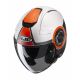 Casca Moto Open Face i40 Panadi Black/White/Orange