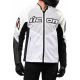Geaca Moto Piele Mesh AF Leather White 25