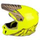 Casca Moto Enduro F3 Carbon Off-Road Helmet ECE Illusion Yellow/Gold
