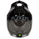 Casca Moto Enduro F3 Carbon Pro ECE XS Striker Carbon Gloss Black