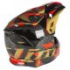 Casca Snowmobil F3 Carbon ECE Raid Fiery Red/Gold