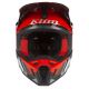 F5 Helmet ECE Amp Fiery Red/Metallic Silver