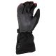 Manusi Snowmobil Insulated Powerxross Gauntlet  Black/Fiery Red