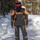 Pantaloni Snow Insulated Keweenaw Bib Black/Strike Orange 2022