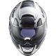 Caca Moto Full/Face FF397 Vector FT2 Automat Alb Lucios Titanium 2021