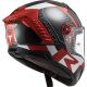 Caca Moto Full/Face FF805 Thunder C Racing1 Rosu Lucios Alb 2021