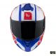 Casca Moto Full-Face Targo Pro Welcome A5 White/Red/Blue