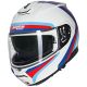 Casca Moto Flip-Up N100-6 Assoluto 347 White/Red/Blue 2025