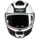 Casca Moto Flip-Up N100-6 Incognito 344 Black/White/Red 2025