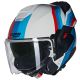 Casca Moto Flip-Up N120-1 Lineo 347 Blue/Red/White Glossy 2025