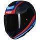 Casca Moto Flip-Up X-1005 Ultra Carbon Gran Tour 348 Black/Red/Blue 2025