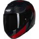 Casca Moto Flip-Up X-1005 Ultra Carbon Sportivo 346 Black/Red Glossy 2025