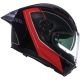 Casca Moto Full-Face N60-6 Sport Mesmerico 342 Black/Red Glossy 2025
