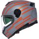 Casca Moto Full Face N80-8 Veloce Gray/Orange 25