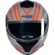 Casca Moto Full Face N80-8 Veloce Gray/Orange 25