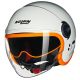 Casca Moto Jet N21 Visor 06 Ocio 347 White/Orange Glossy 2025