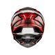 Casca Moto Full-Face Devil JC 92 Glossy Red/Black/White 2024