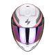 Casca Moto Full-Face Exo-1400 Air Gaia Pearl White/Pink/Green 2022