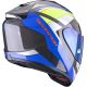 Casca Moto Full-Face Exo-1400 Carbon Air Legione Blue/Neon Yellow 2022