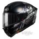 Casca Moto Full-Face/Integrala X-SPR PRO Crosslogo TC-5 Black/White 25