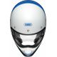 Casca Moto Retro EX-Zero Equation TC-11 Blue/White Glossy 2022