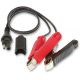 Set Cabluri Cu Clesti Schimb Incarcator Black Red O4