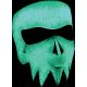 Masca Fata Full Face Glow-in-the-dark Gray Skull One Size Wnfm081g 2021
